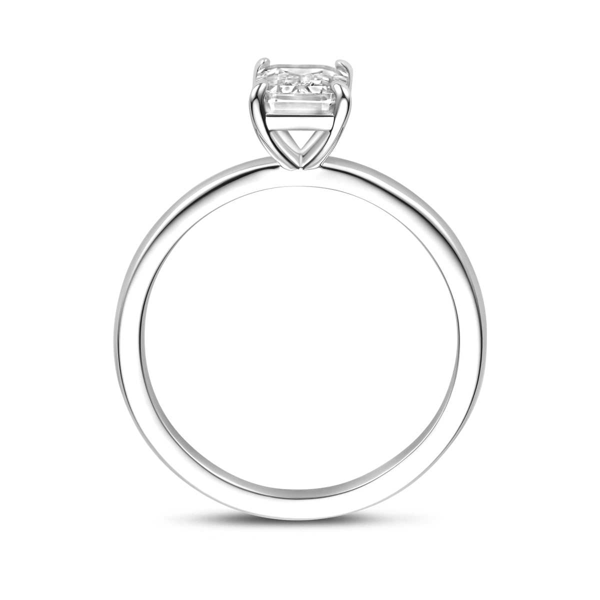 vDam Ring Zirkonia Zilver Gerhodineerd 1341389 Maat 16½