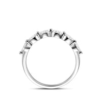 vDam Ring Zirkonia Zilver Gerhodineerd 1341510 Maat 16