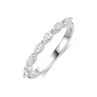 vDam Ring Zirkonia Zilver Gerhodineerd 1341512