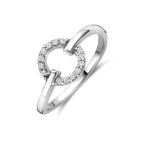 vDam Ring Zirkonia Zilver Gerhodineerd 1341695