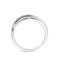 vDam Ring Zirkonia Zilver Gerhodineerd 1341806 Maat 16½