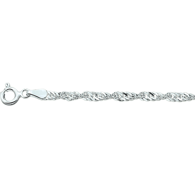 vDam Singapore 2,25 Mm Zilver Wit 1019993