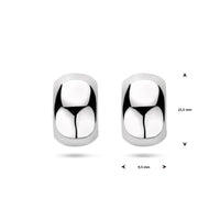 vDam Stekeroorringen 155 Mm Zilver Gerhodineerd 1340703