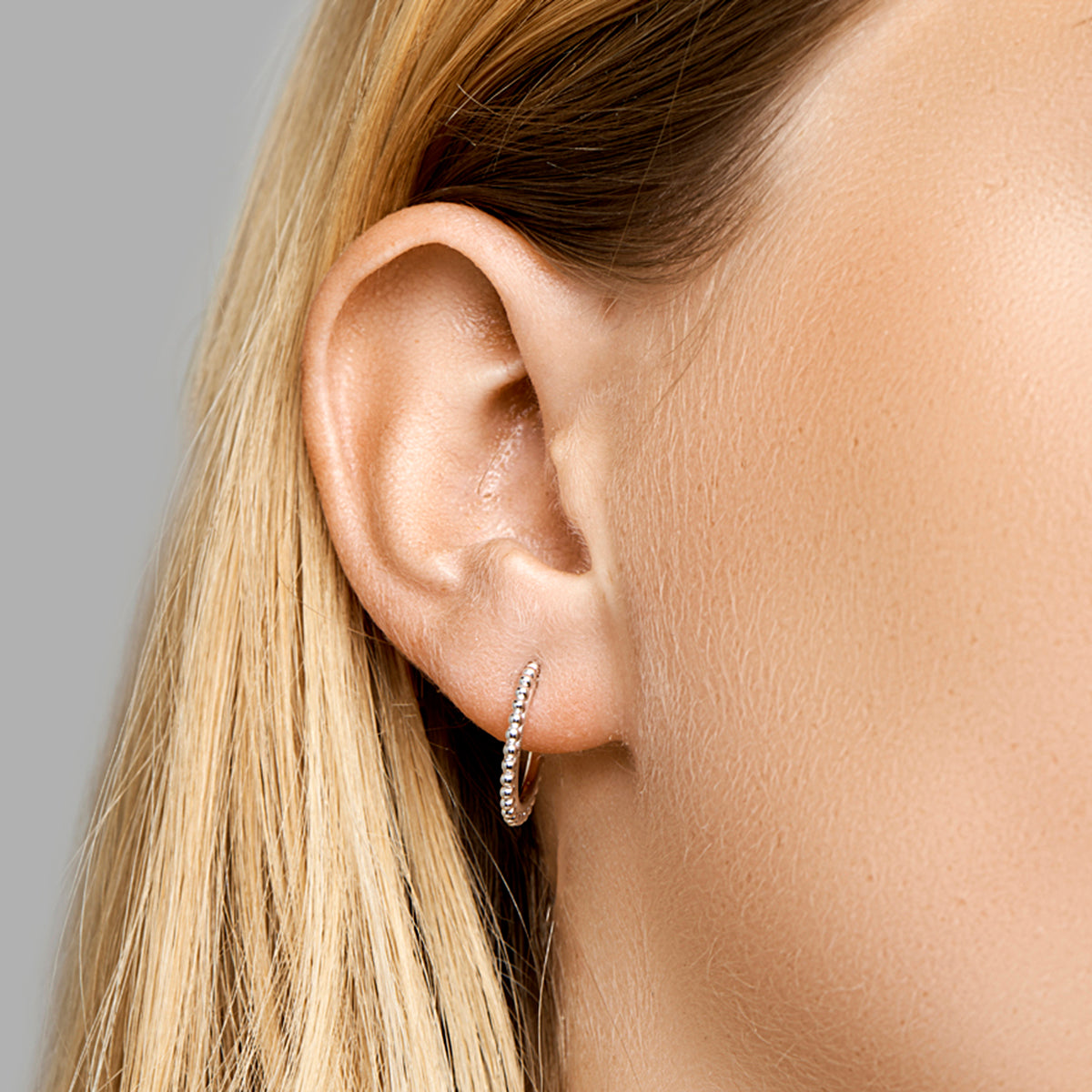 vDam Stekeroorringen Bolletjes Zilver Gerhodineerd 1329338