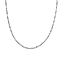 vDam Tenniscollier Zirkonia 2,5 Mm Zilver Gerhodineerd 1340454