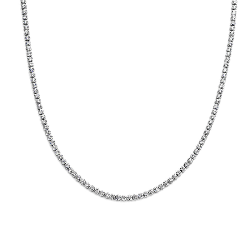 vDam Tenniscollier Zirkonia 2,5 Mm Zilver Gerhodineerd 1340454