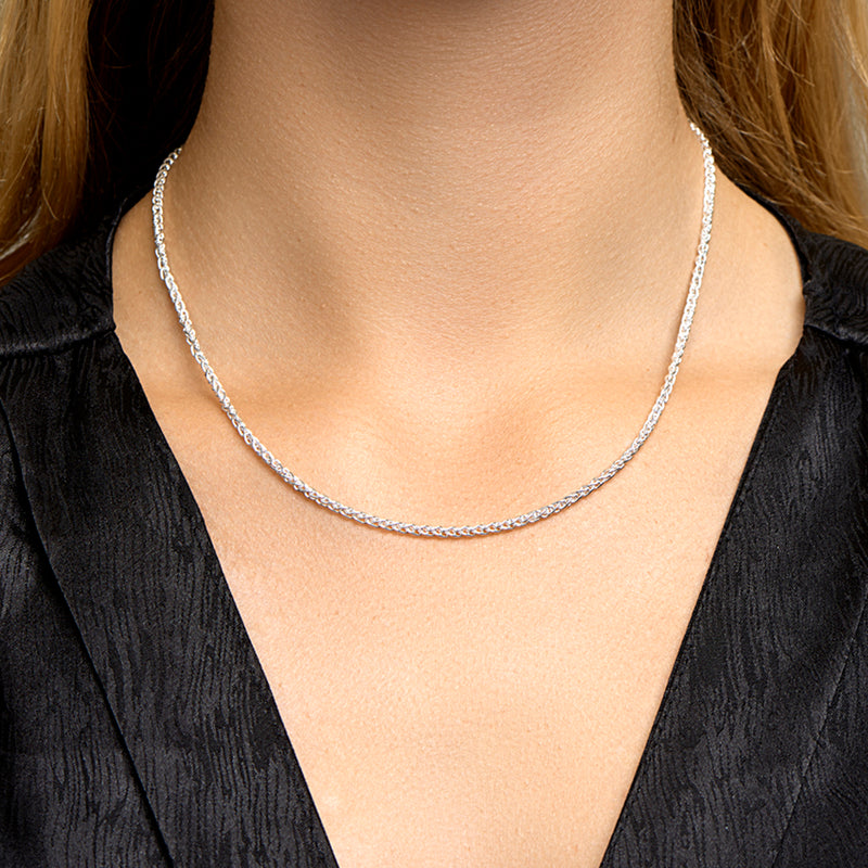 vDam Vossestaart 2,5 Mm Zilver Wit 1016117