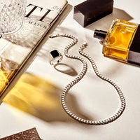 vDam Zegelring Massief Onyx 13 X 11mm Zilver Wit 1014740 Maat 19