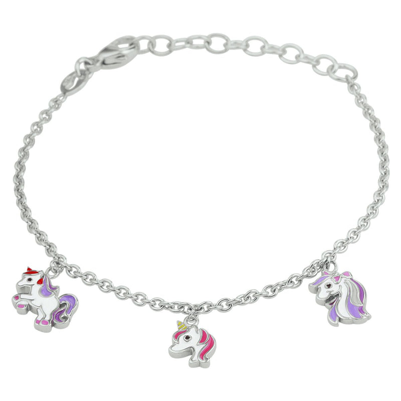 vDam Zilveren Armband Met Eenhoorns 1330339