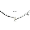 vDam Zilveren Collier Parel 1326621