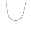 vDam Zilveren Gerhodineerde Collier 1320733