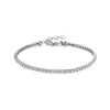 vDam Zilveren Gerhodineerde Tennisarmband met Zirkonia 1337811