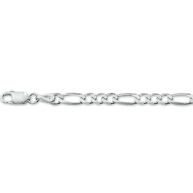vDam Zilveren Ketting Figaro 4mm 1001938