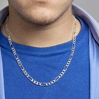 vDam Zilveren Ketting Figaro 6mm 1001958