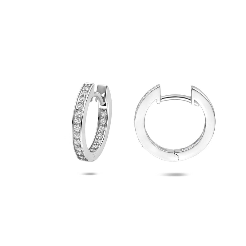 vDam Zilveren Oorringen 13.41483 - Juwelier van Dam