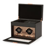WOLF Axis Dubbele Horloge Opwinder met Opslag 469316 - Juwelier van Dam