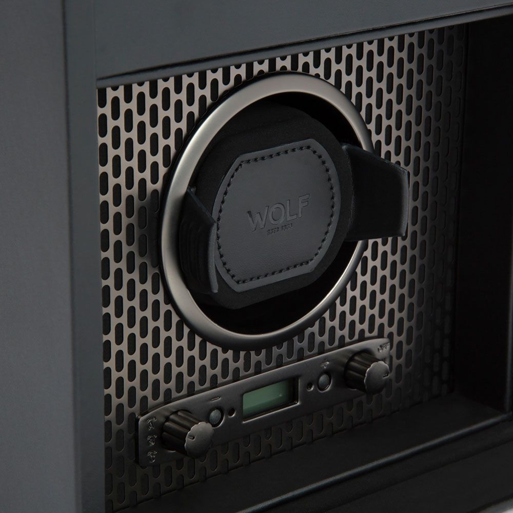 WOLF Axis Horloge Opwinder met Opslag 469203 - Juwelier van Dam