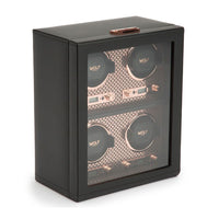 WOLF Axis Vierdubbele Horloge Opwinder 469516 - Juwelier van Dam