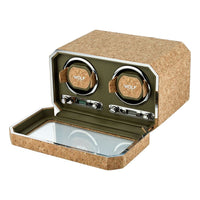 WOLF Cortica Dubbele Kurk Horloge Opwinder 668461 - Juwelier van Dam