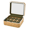 WOLF Cortica Kurk 8x Horloge Opbergdoos 668561 - Juwelier van Dam