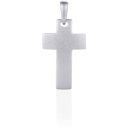 Zilveren Hanger Kruis P1032M